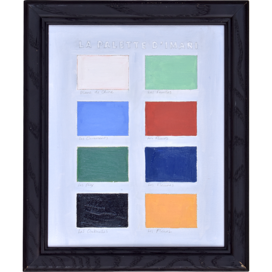 No. 0010 La Palette d'Imari (9.75"x11")