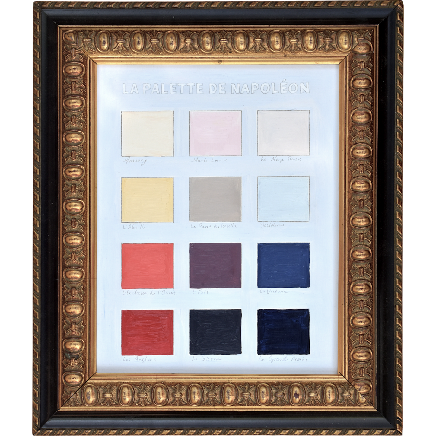 No. 0006 La Palette de Napoleon (11.5"x13.5")